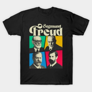 Sigmund Freud Comics White T-Shirt